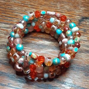 Memory wire bracelet